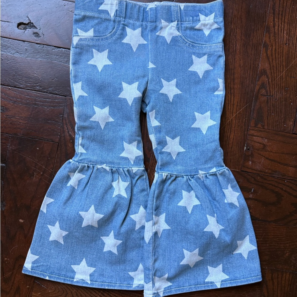 Wrangler star print toddler bells